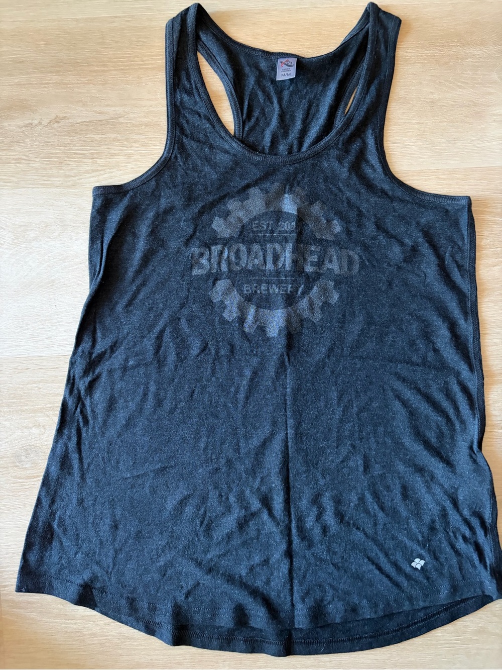 Broadhead Brewery Ottawa Graphic Racerback Tank Top M